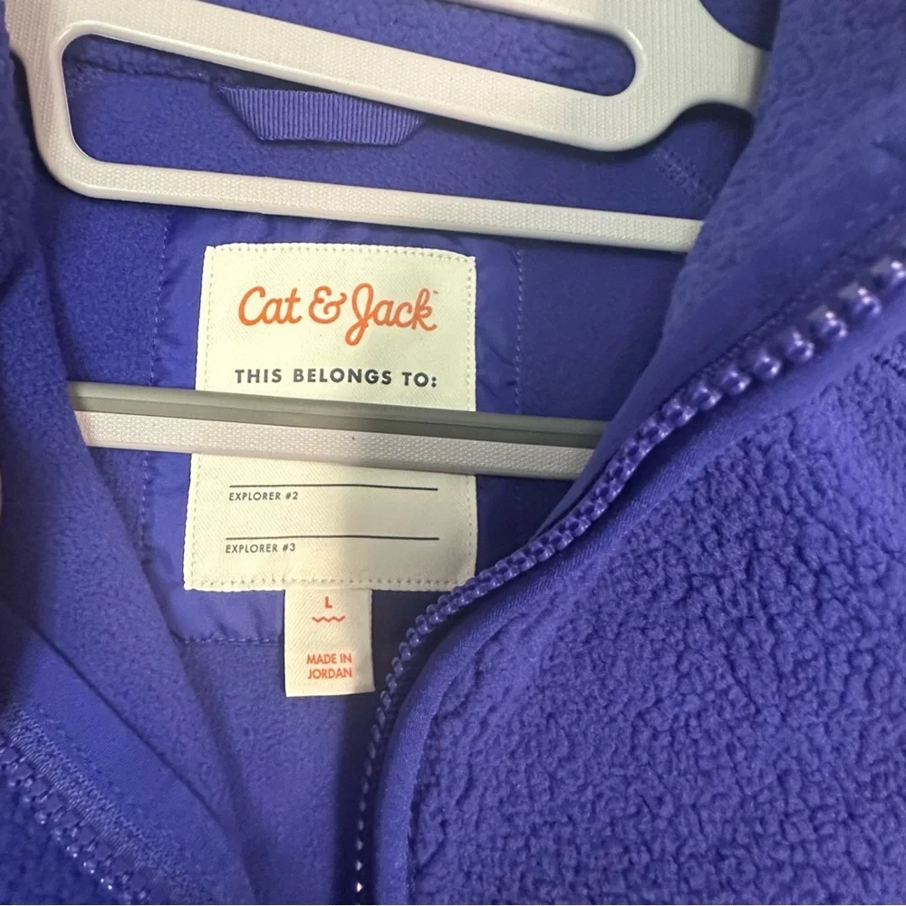 Cat &‎ Jack Vibrant Blue Kids Puffer Jacket